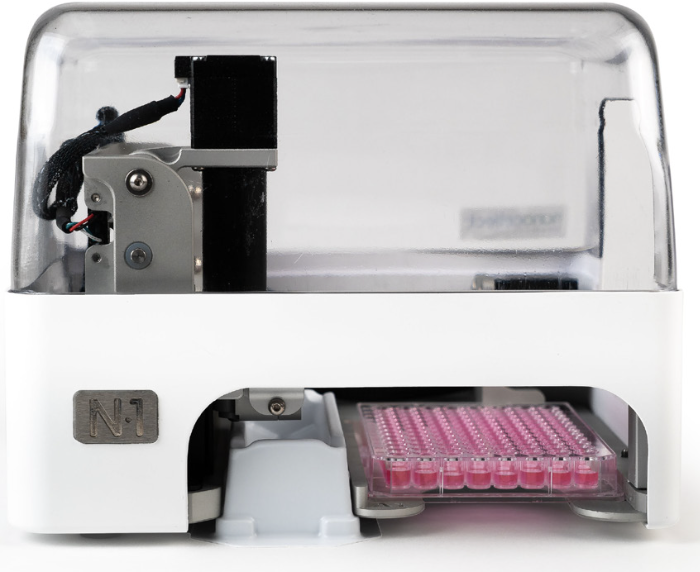 WOLF G2 Cell sorter. N1 Single-Cell Dispenser. Designed to sort and dispense into 96- and 384- well plates.