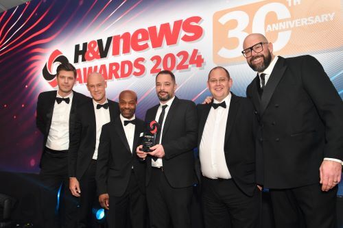 Vital Energi winning the Innovation in Construction and Building Engineering Award 2024.