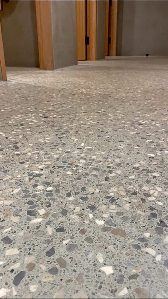 In-Situ Terrazzo Installation